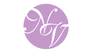 Natalie Vasquez Interiors Logo faded background